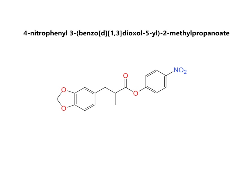 4-Nitrophenyl 3-(Benzo[d][1,3]dioxol-5-yl)-2-methylpropanoate